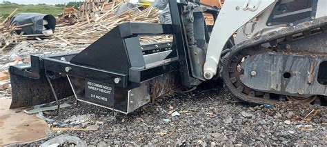 magnet chaincase skid steer|magnetic sweepers for skid steer.